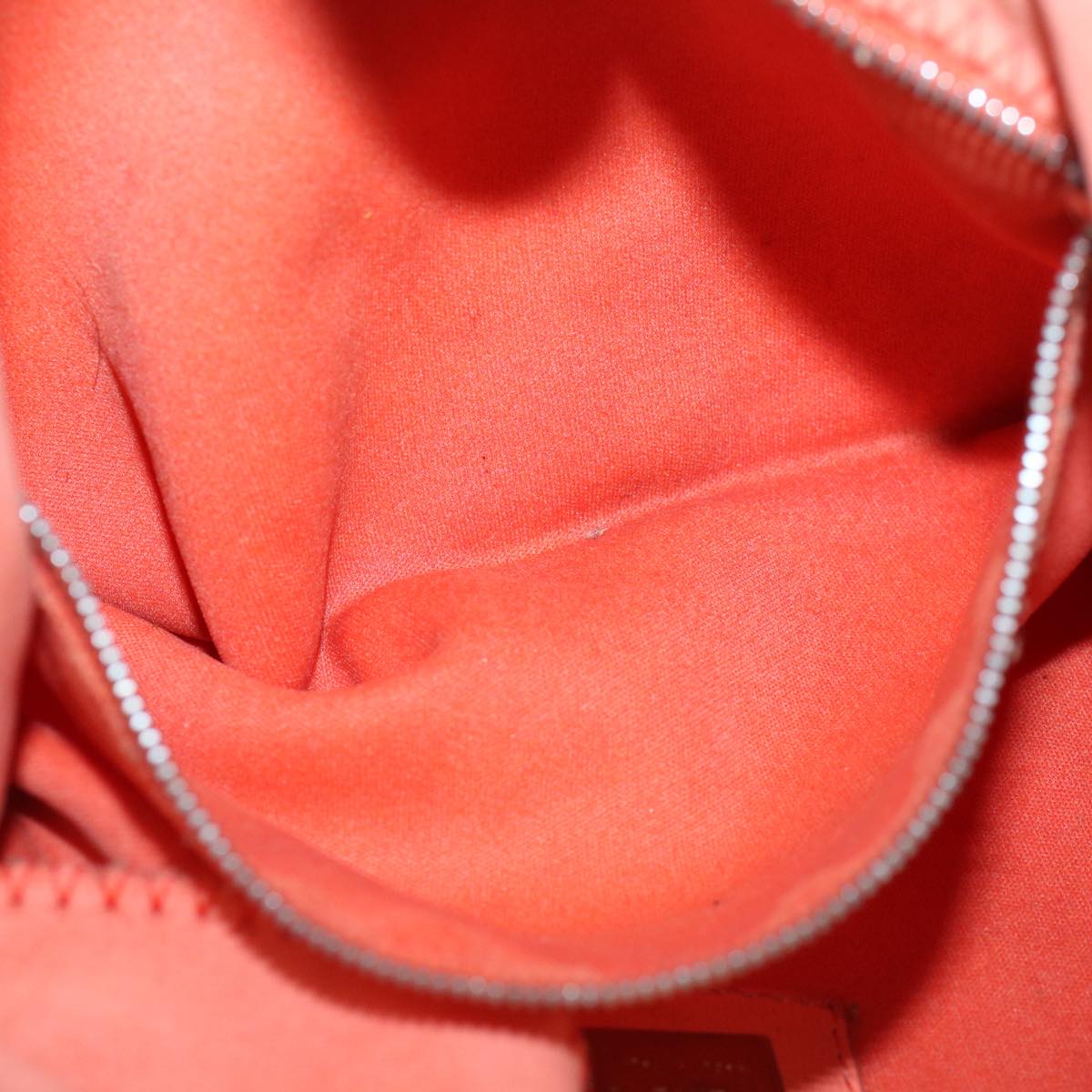 FENDI Mamma Baguette Shoulder Bag Nylon Orange60423