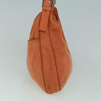 FENDI Mamma Baguette Shoulder Bag Nylon Orange60423