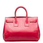 Saint Laurent Cabas Handbag in Calf Leather Pink 324823
