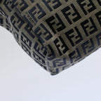 FENDI Zucchino Canvas Hand Bag Navy60500