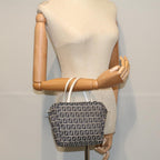 FENDI Zucchino Canvas Hand Bag Navy60500