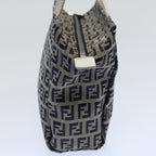 FENDI Zucchino Canvas Hand Bag Navy60500