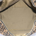 FENDI Zucca Canvas Vanity Cosmetic Pouch Black Brown60536