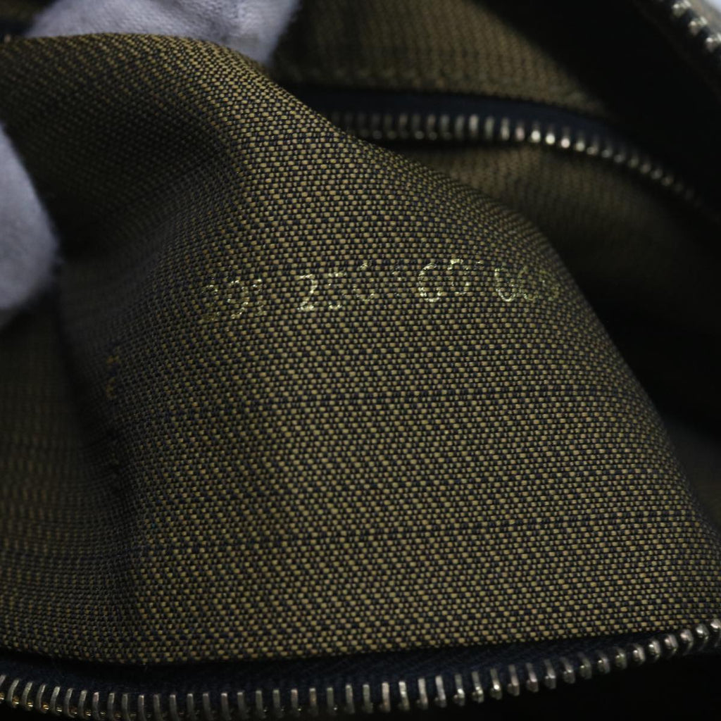 FENDI Zucca Canvas Vanity Cosmetic Pouch Black Brown60536