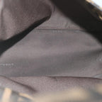 FENDI Zucca Canvas Mamma Baguette Shoulder Bag Black Brown60675