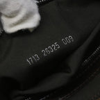 FENDI Zucca Canvas Mamma Baguette Shoulder Bag Black Brown60675