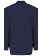 Balenciaga Regular Tailored Jacket Navy