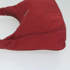PRADA Hand Bag Nylon Red  60822