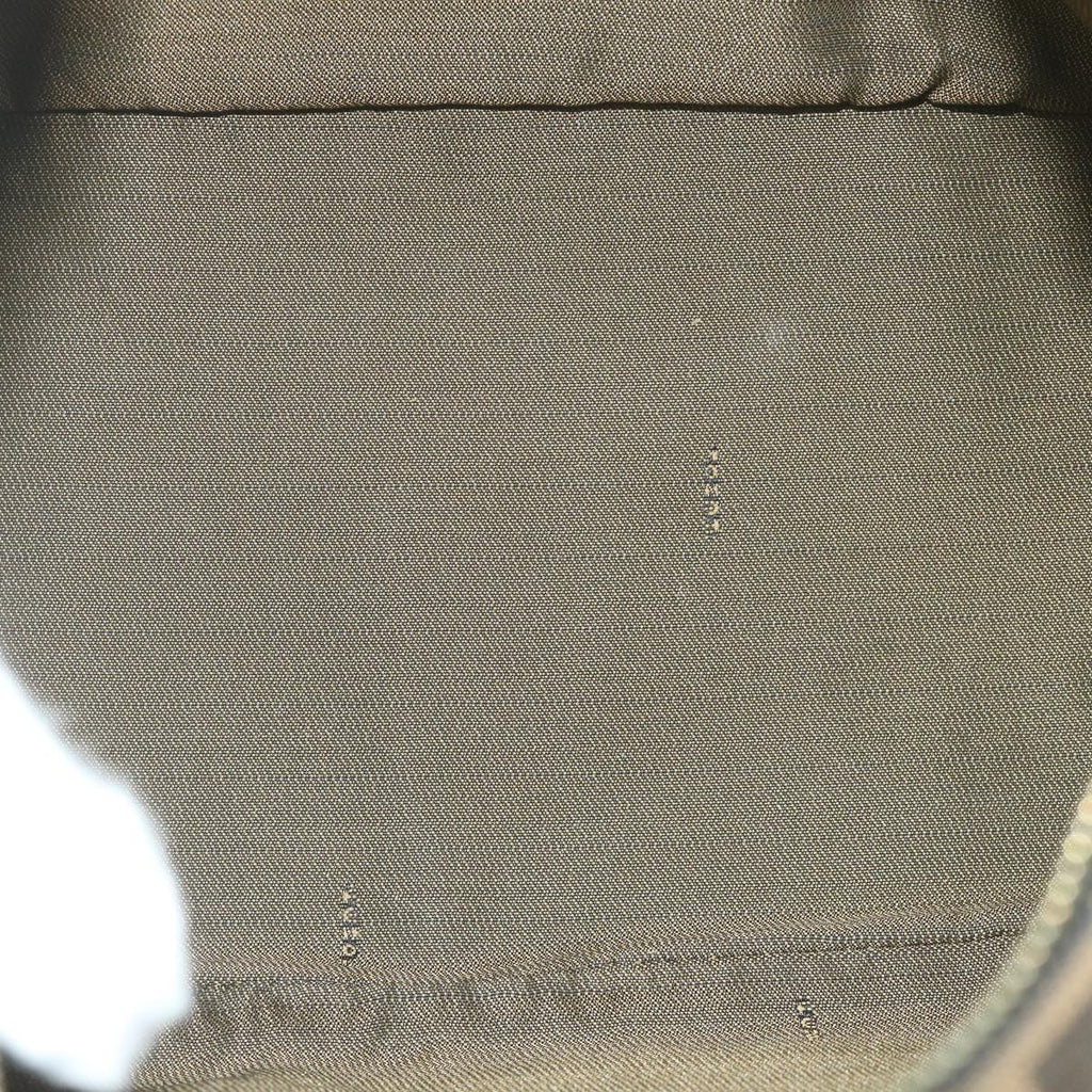 FENDI Zucca Canvas Vanity Cosmetic Pouch Black Brown 2111 26348 07860923