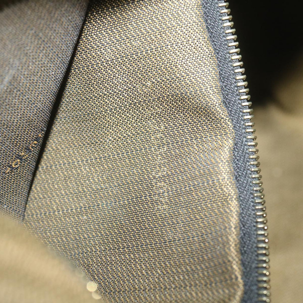 FENDI Zucca Canvas Vanity Cosmetic Pouch Black Brown 2111 26348 07860923