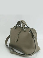 Fendi 8BL125 Gray Color Leather By The Way Large Tote Bag Shoulder Strap 2WAY