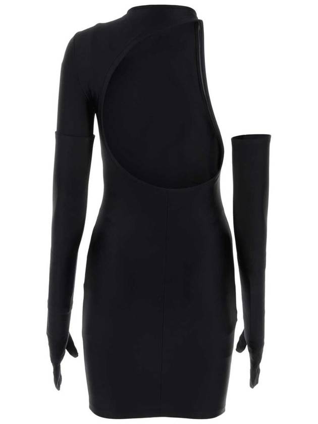 Balenciaga one shoulder dress WITH gloves 746152 TNV431000 B0010431857