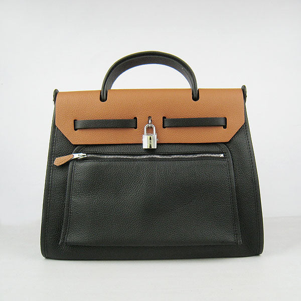 Hermes Herbag 60667 Ladies 2way Cow Leather
