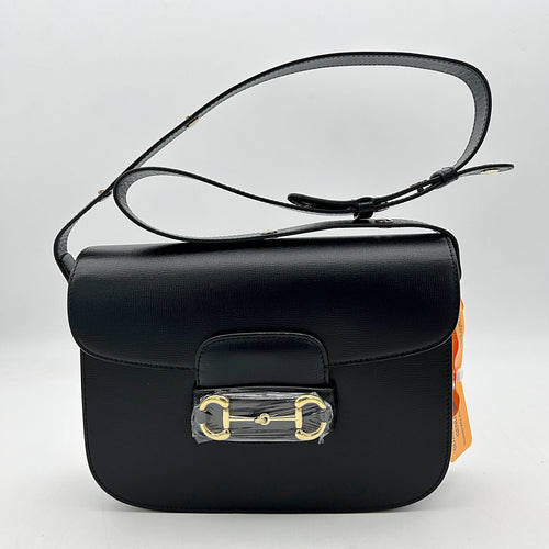 Gucci Leather Shoulder Bag - Black Shoulder Bags, Handbags 2505092218