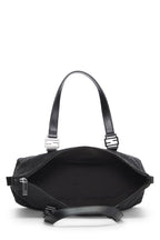 Fendi,  Black Zucchino Canvas Tote Small, Black