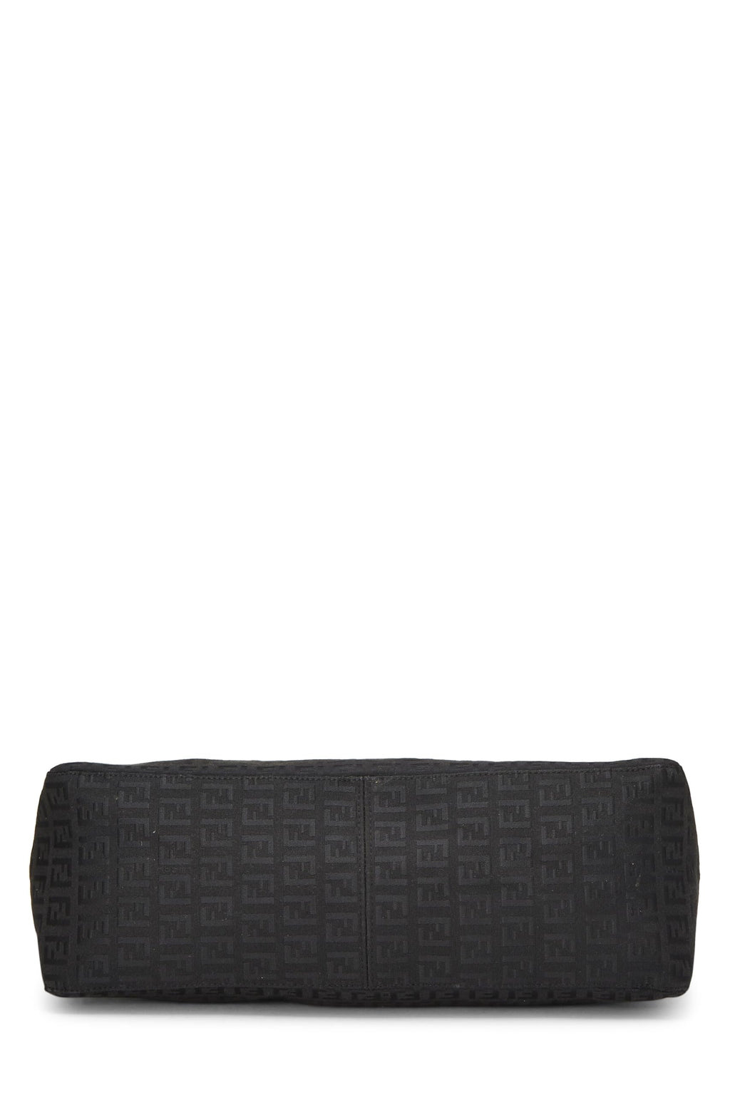 Fendi,  Black Zucchino Canvas Tote, Black
