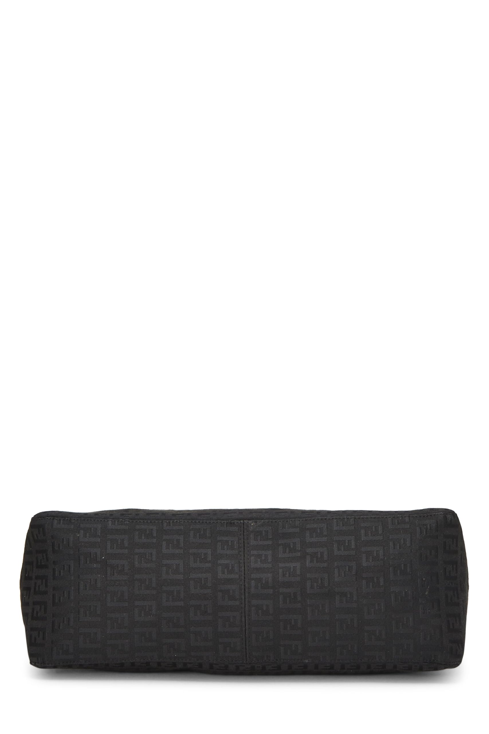 Fendi,  Black Zucchino Canvas Tote, Black