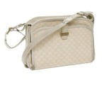 CELINE Macadam Canvas Shoulder Bag PVC Leather Whe  61105