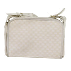 CELINE Macadam Canvas Shoulder Bag PVC Leather Whe  61105