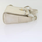 CELINE Macadam Canvas Shoulder Bag PVC Leather Whe  61105