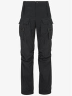 Fendi Women's Nylon Cargo Track Pants Black