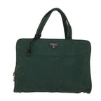 PRADA Pouch Shoulder Bag Nylon 3Set Green Black  61143