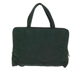 PRADA Pouch Shoulder Bag Nylon 3Set Green Black  61143