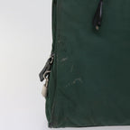 PRADA Pouch Shoulder Bag Nylon 3Set Green Black  61143
