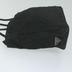 PRADA Tote Bag Nylon Black  61252