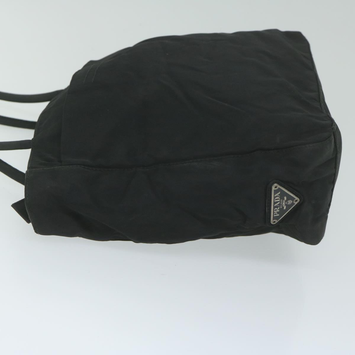 PRADA Tote Bag Nylon Black  61252