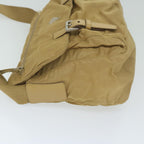 PRADA Shoulder Bag Nylon Beige  61256