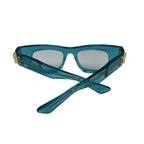 BOTTEGA VENETA NEW 2022 Sky Blue Translucent Sunglasses Blue