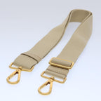 PRADA Shoulder Strap Canvas Beige  61333