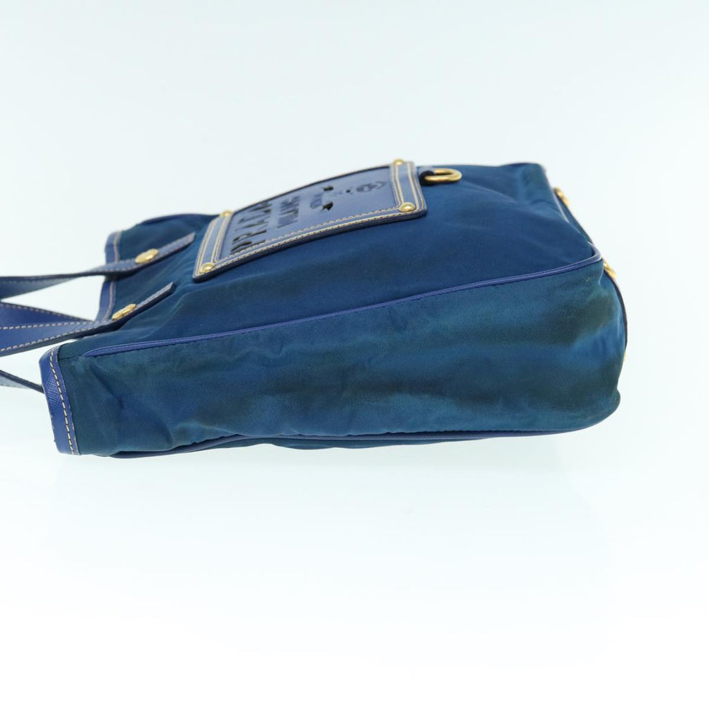 PRADA Hand Bag Nylon 2way Blue  61403