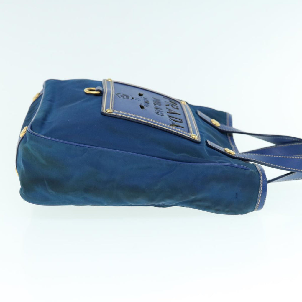 PRADA Hand Bag Nylon 2way Blue  61403