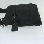 PRADA Shoulder Bag Nylon Black  61406