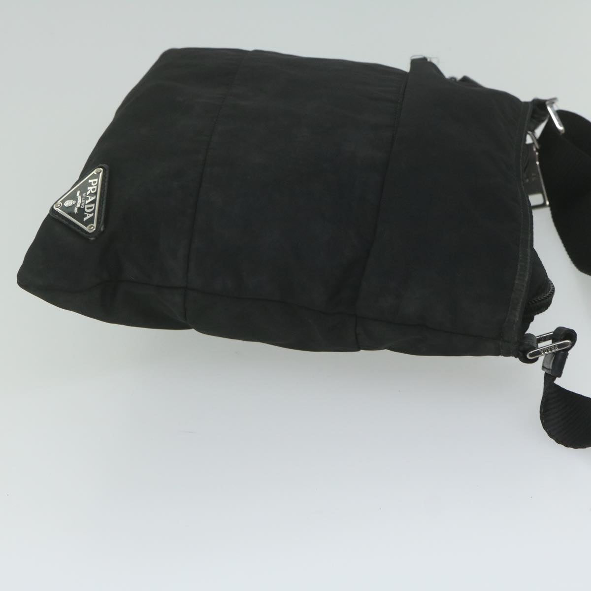 PRADA Shoulder Bag Nylon Black  61406