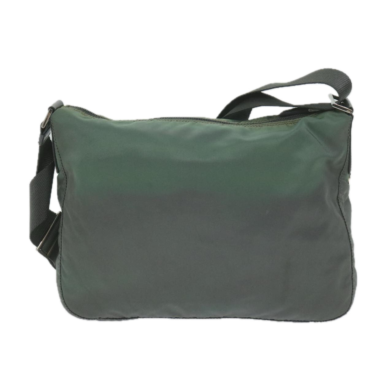 PRADA Shoulder Bag Nylon Khaki  61409