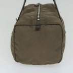 PRADA Hand Bag Nylon Brown  61410