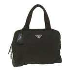 PRADA Hand Bag Nylon Khaki  61415