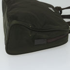PRADA Hand Bag Nylon Khaki  61415
