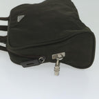 PRADA Hand Bag Nylon Khaki  61415