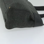 PRADA Hand Bag Wool Gray  61417