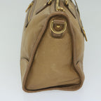 PRADA Hand Bag Leather 2way Brown  61418