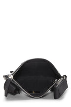 Fendi,  Black Zucca Coated Canvas Crossbody Bag, Black