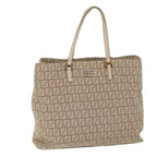 FENDI Zucchino Canvas Hand Bag Beige61442