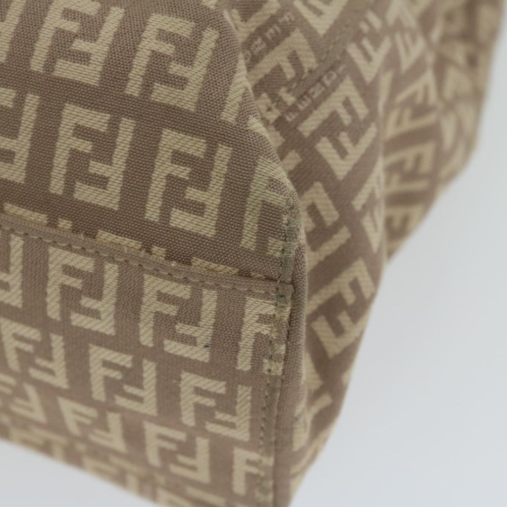 FENDI Zucchino Canvas Hand Bag Beige61442