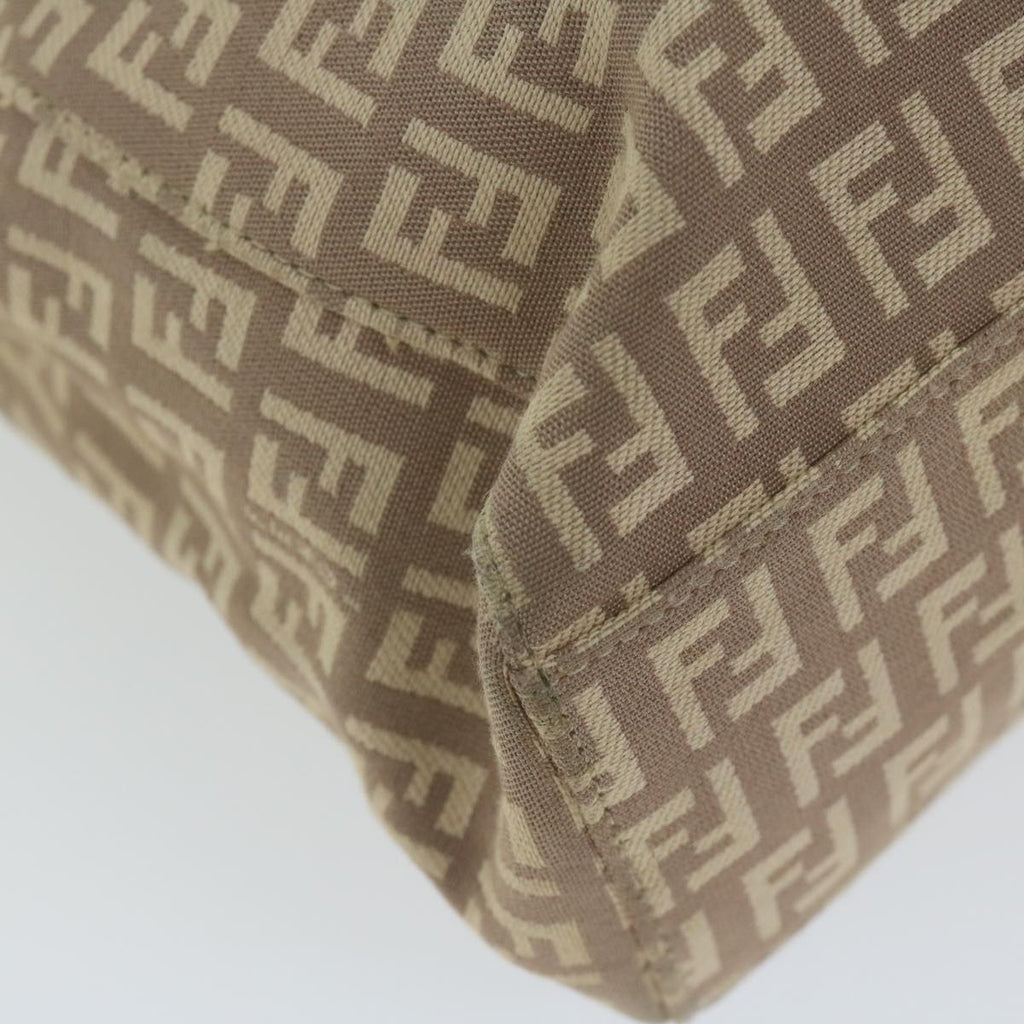 FENDI Zucchino Canvas Hand Bag Beige61442