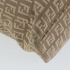 FENDI Zucchino Canvas Hand Bag Beige61442