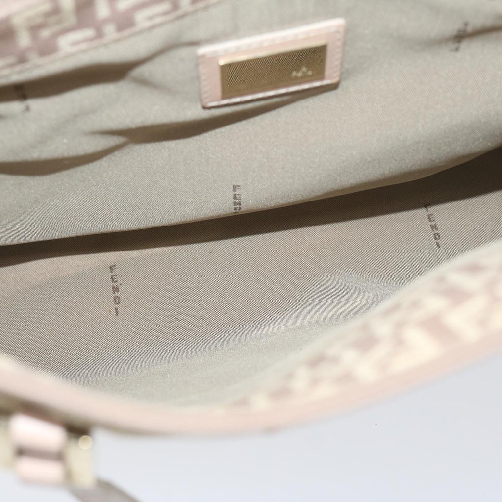 FENDI Zucchino Canvas Hand Bag Beige61442